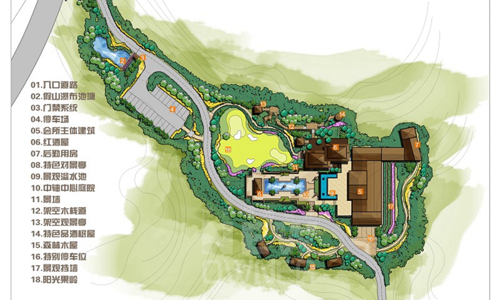 贵州林森公园会所规划设计